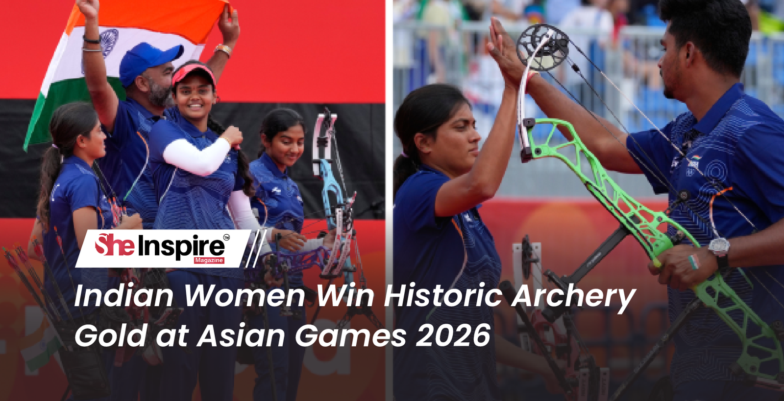 Indian Women Win Historic Archery Gold at Asian Games 2026